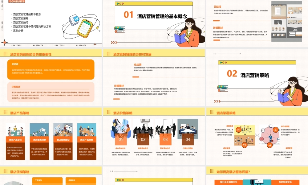 酒店营销管理问答课件