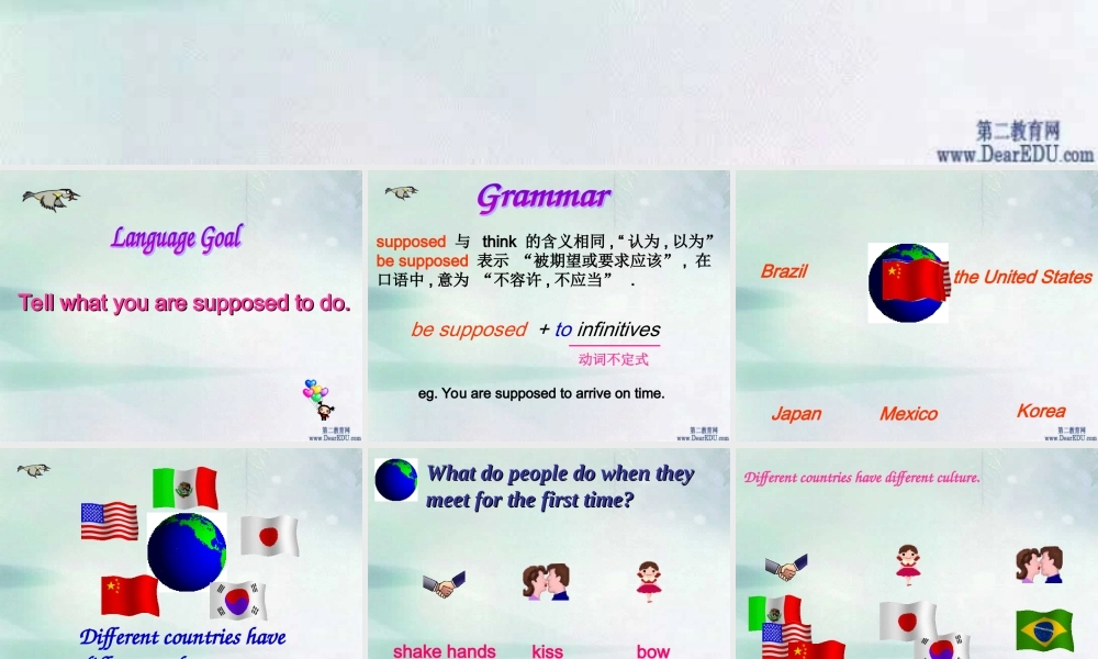 九年级英语Unit12 SectionA课件 人教新目标版 课件