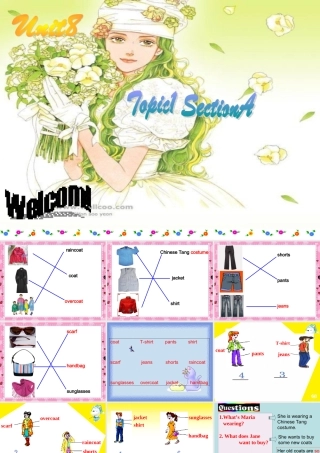 八年级英语下册 Unit 8 Our Clothes Topic 1课件 仁爱版 课件