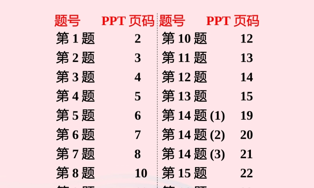 九年级物理下册 第18章 能源与可持续发展作业27课件 苏科版 课件