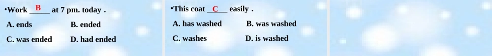 人教版高二英语Grammar passive voice 语法 课件