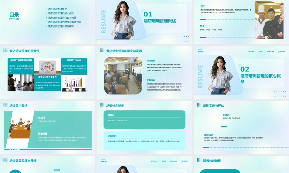 酒店培训管理概念的基本认知课件