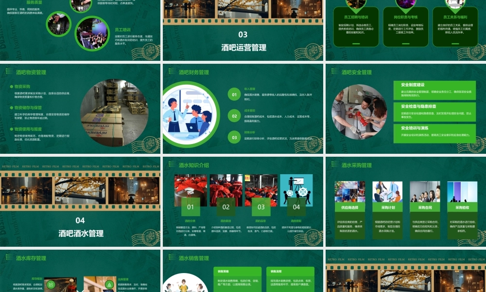 酒吧经营管理课件