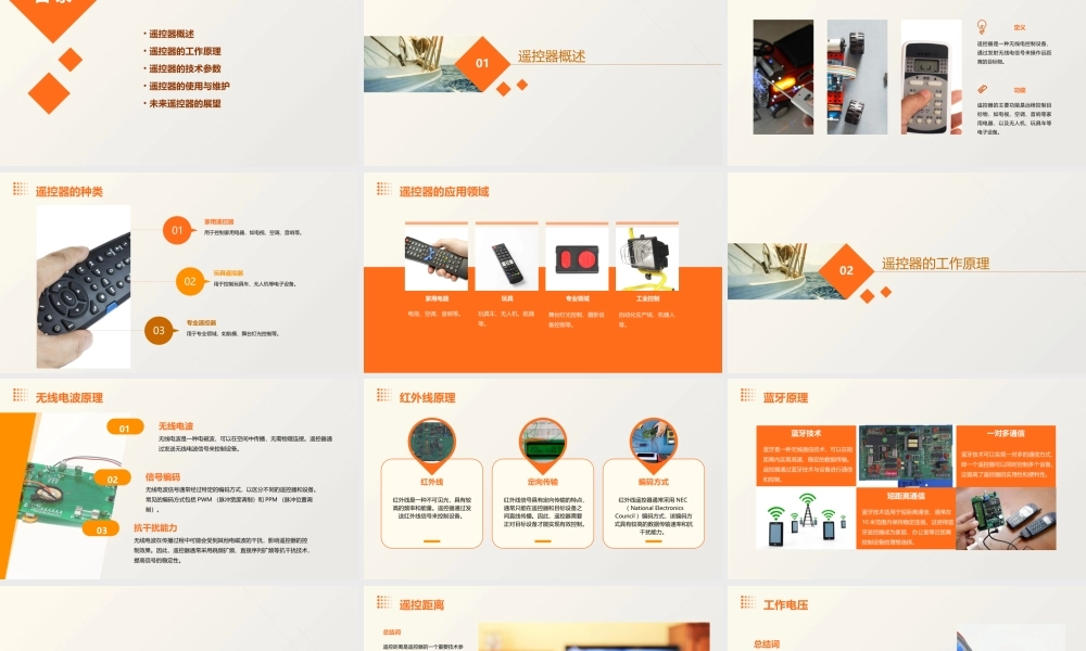 遥控器的简介课件