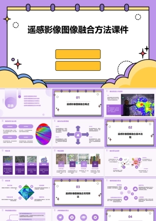 遥感影像图像融合方法课件