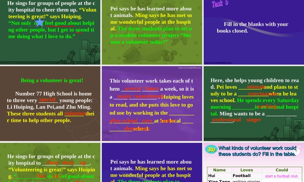 九年级英语Unit8课件 人教新目标版 课件