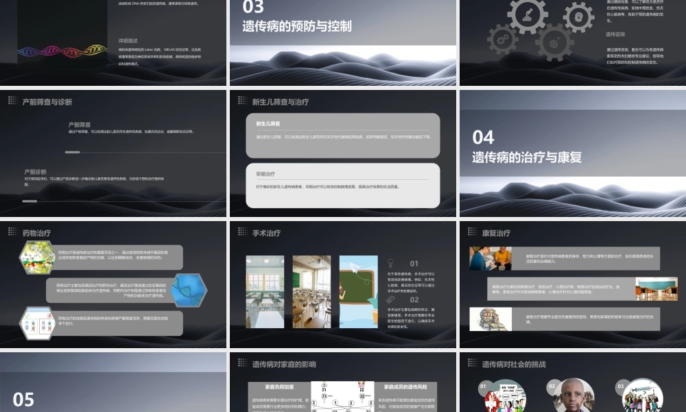 遗传病与人类健康课件