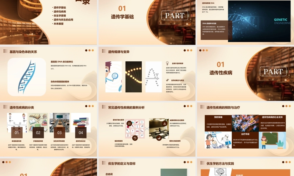 遗传和优生综合公开课课件