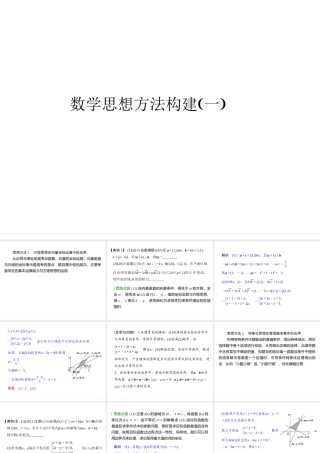 数学思想方法构建1