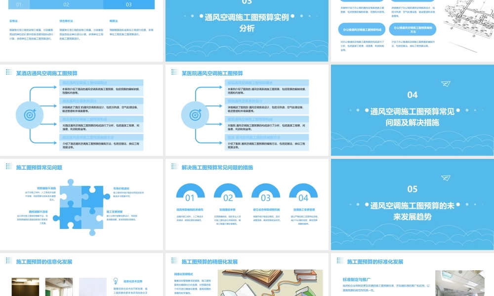 通风空调施工图预算课件