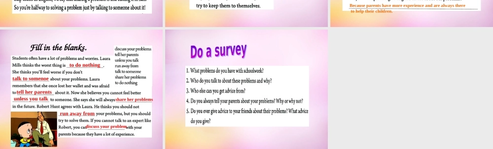 八年级英语上册 Unit 10 If you go to the party，you'll have a great time section B(2a 2e)课件 (新版)人教新目标版 课件