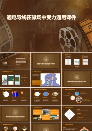 通电导线在磁场中受力通用课件