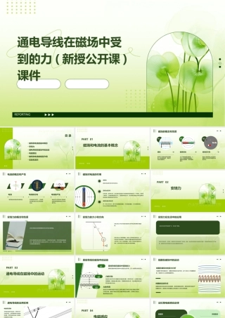 通电导线在磁场中受到的力(新授公开课)课件