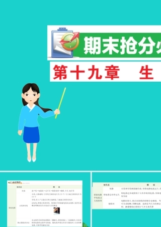 九年级物理全册 期末抢分必胜课 第十九章 生活用电课件 (新版)新人教版 课件