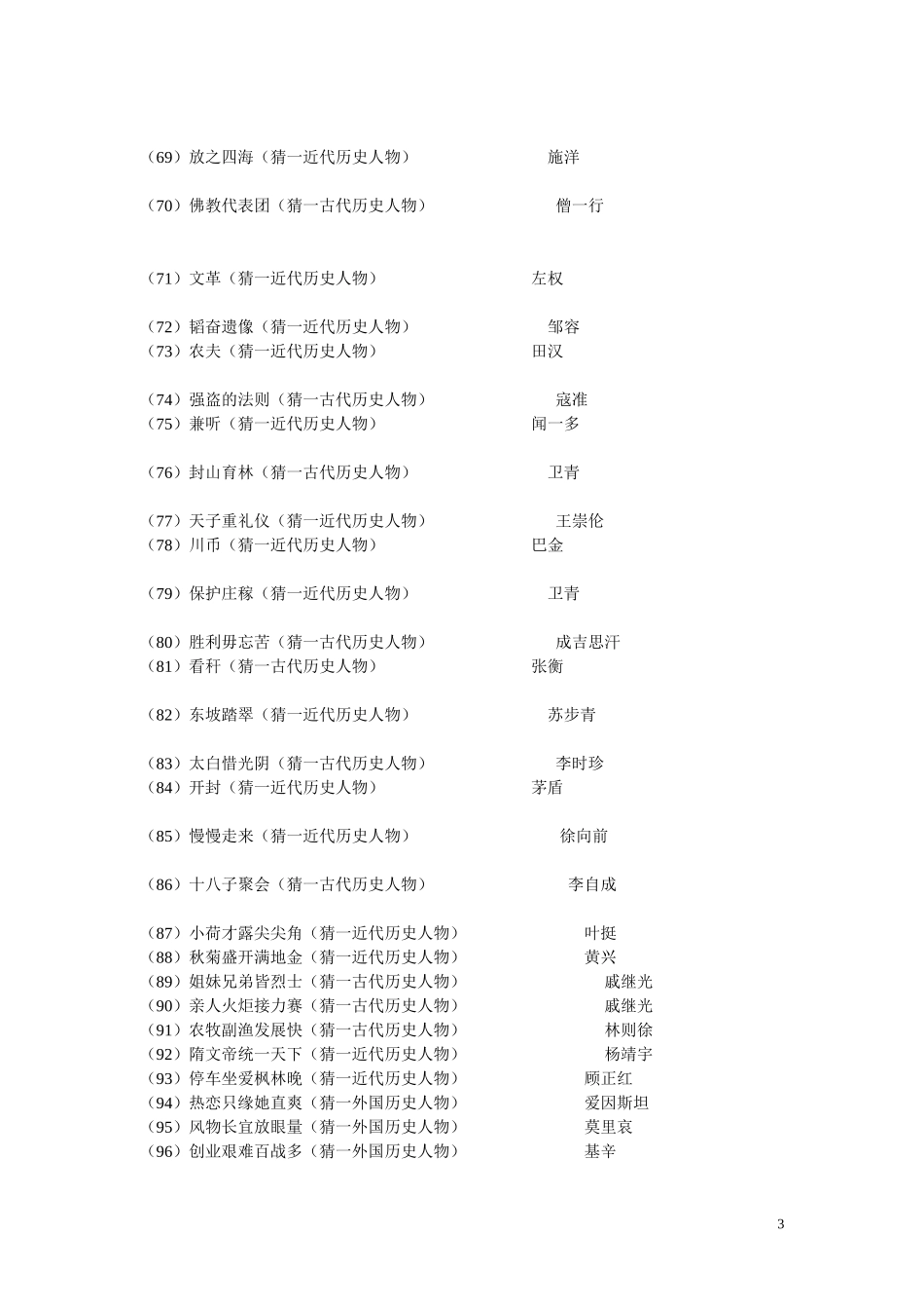 趣味历史谜语_第3页
