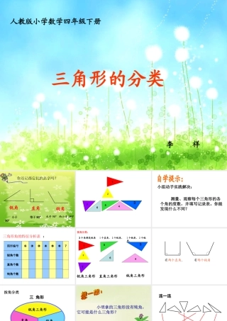 三角形的分类课件李祥