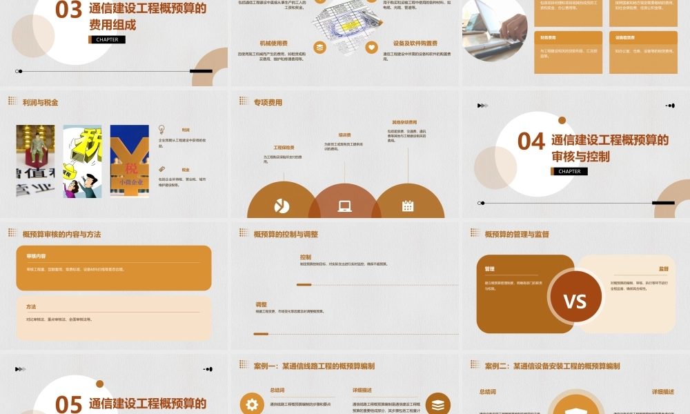 通信建设工程概预算课件