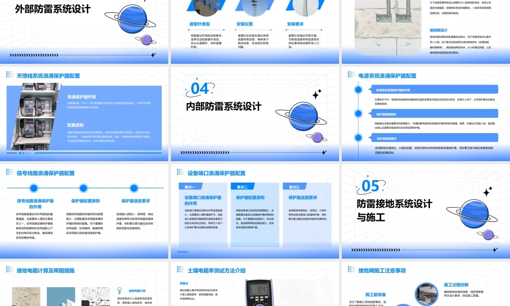 通信基站防雷方案课件