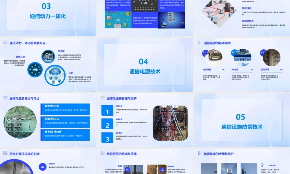 通信动力专业知识入门课件