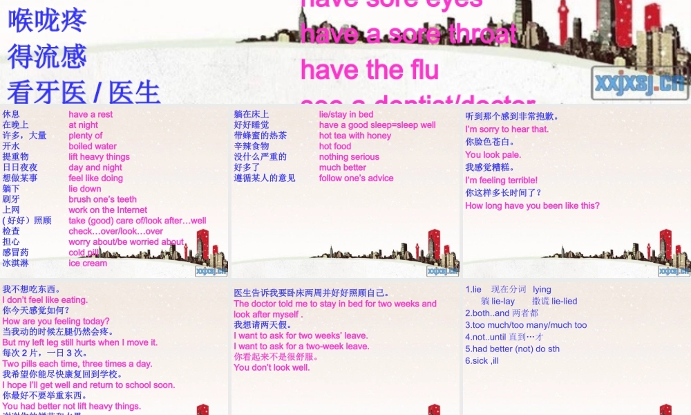 仁爱英语八年级上课件复习UNIT2_TOPIC1