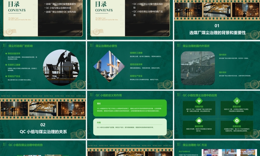选煤厂煤尘治理QC发布详解课件
