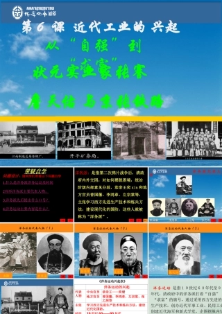八年级历史上册 2.6(近代工业的兴起)课件 北师大版 课件