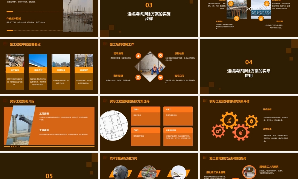 连续梁桥拆除方案选择(chts)课件