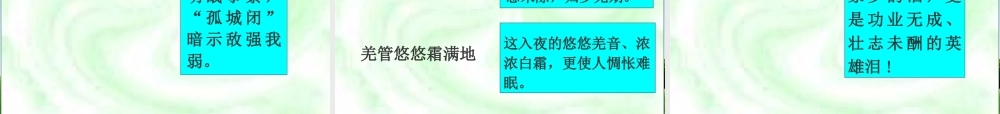 八年级语文下册 (诗词曲三首)优秀实用课件 苏教版 课件