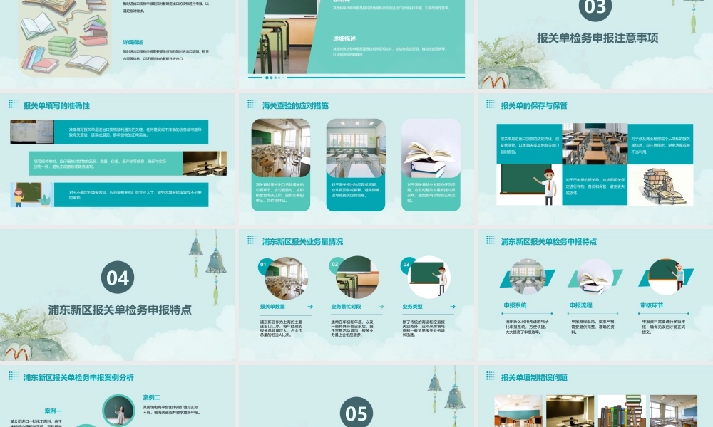 进出口货物报关单检务申报项目介绍(浦东)课件