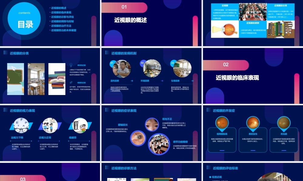 近视眼的临床防治课件