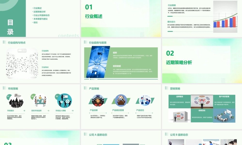 近期策略及行业公司最新动态汇总课件