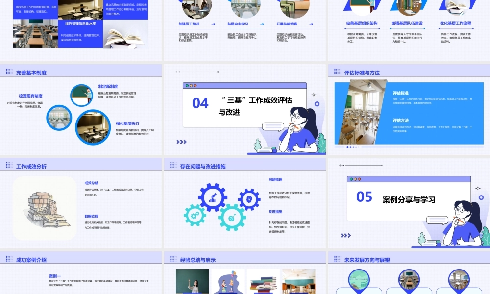 近期“三基”工作总体要求及措施(田课件