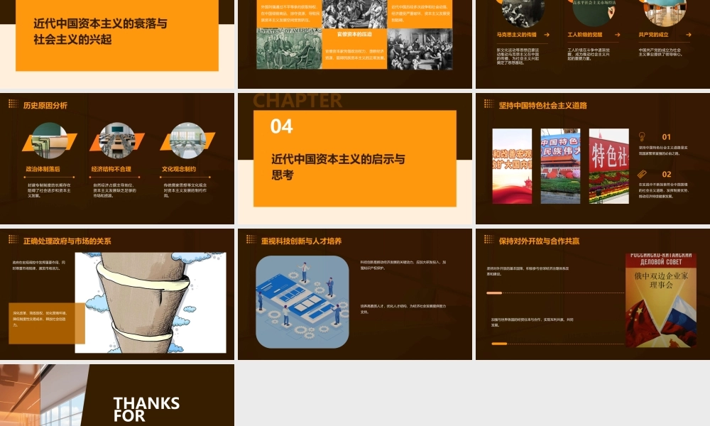 近代中国资本主义的曲折发展通用课件