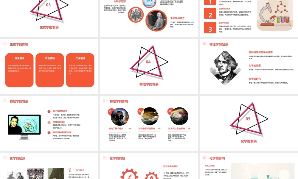 近代以来的世界科学历程课件