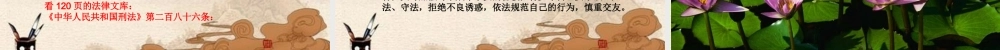 八年级政治上册 模仿的后果课件 人民版 课件