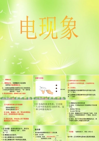 九年级物理上册 31 电现象课件 (新版)教科版 课件