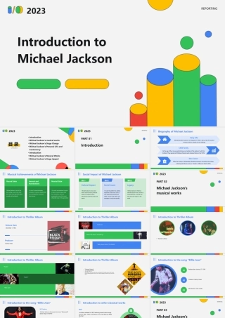 迈克尔杰克逊介绍中英文版课件