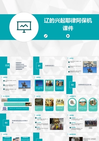 辽的兴起耶律阿保机课件