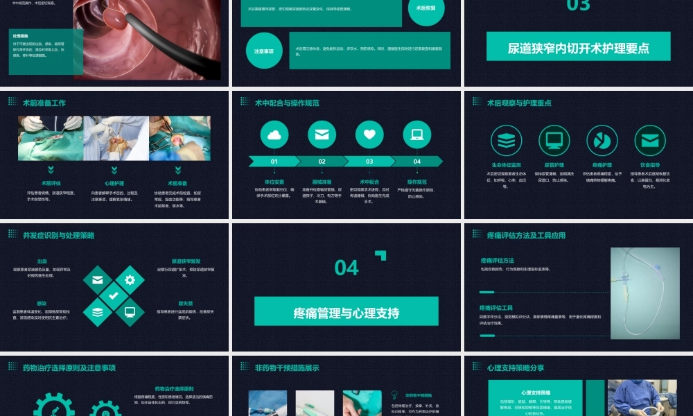 输尿管镜下尿道狭窄内切开术护理课件