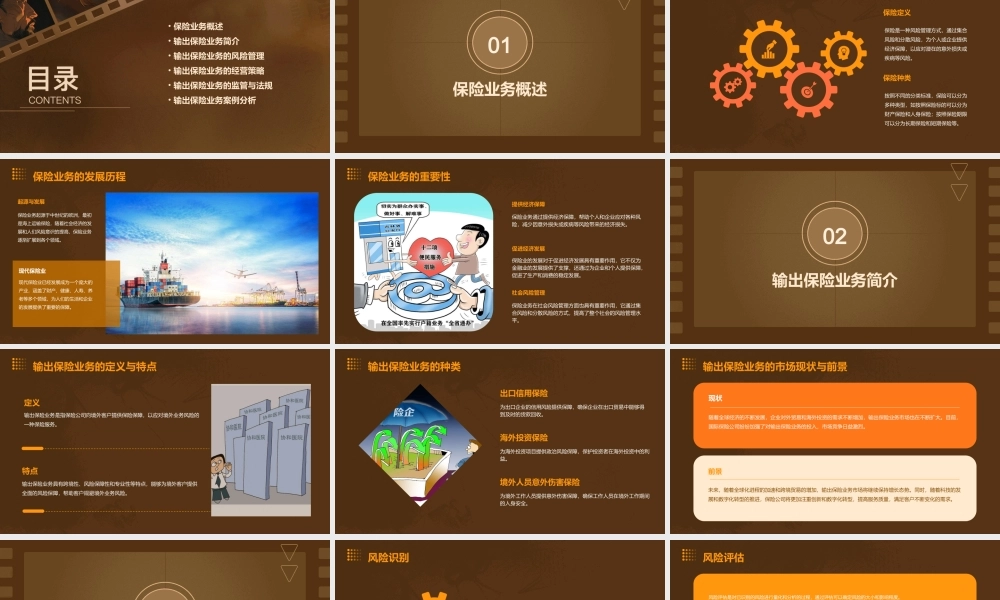 输出保险业务简介课件