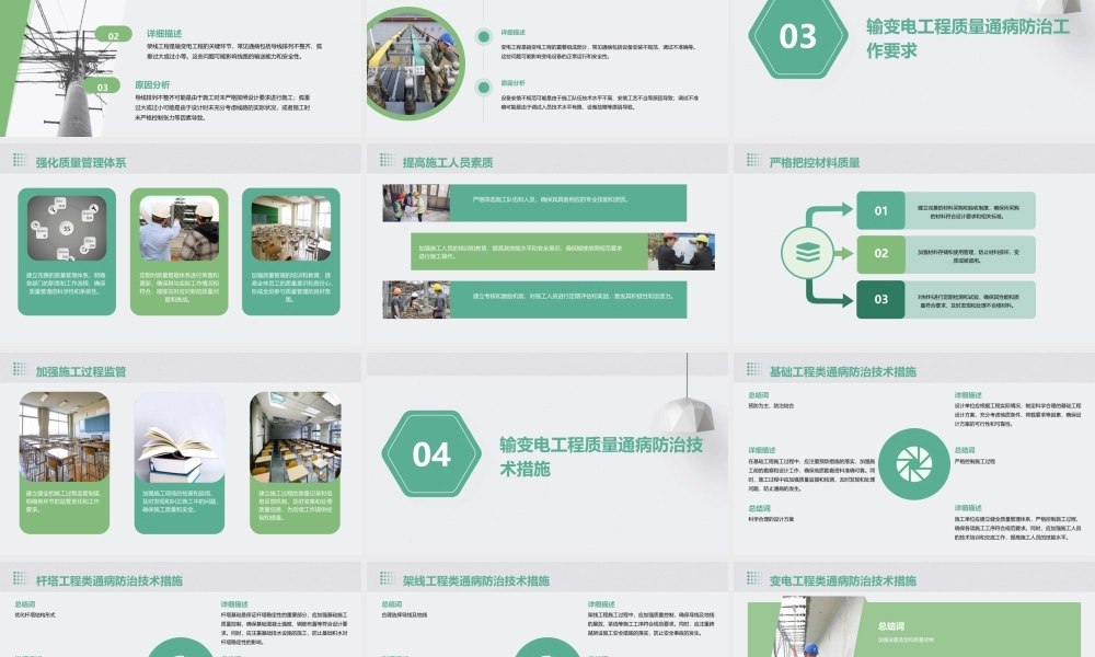 输变电工程质量通病防治工作要求及技术措施课件
