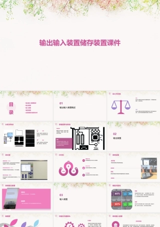 输出输入装置储存装置课件