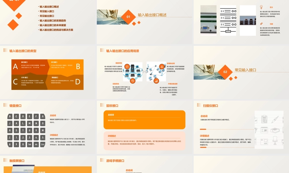 输入输出接口课件