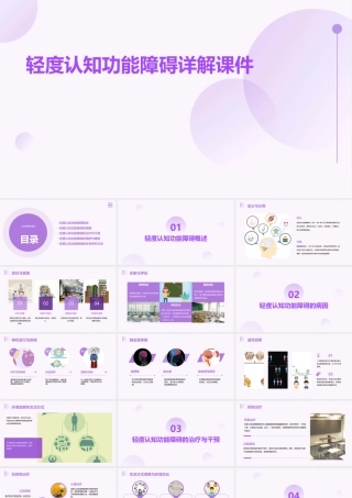 轻度认知功能障碍详解课件