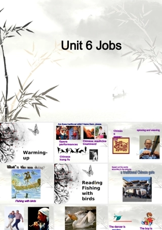 八年级英语上册：Unit 6 Jobs Reading & Listening课件上海牛津版 课件