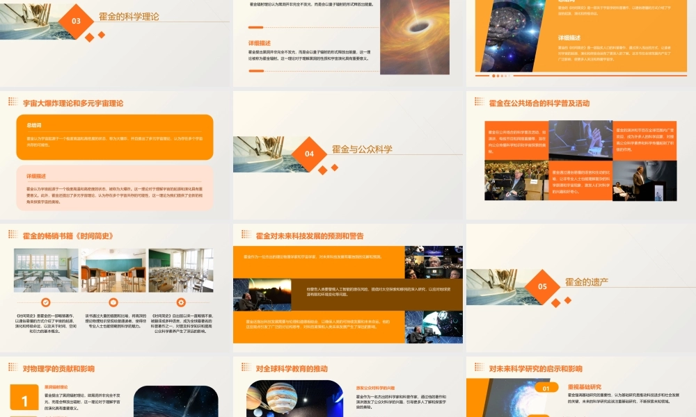 轮椅上的霍金 课件