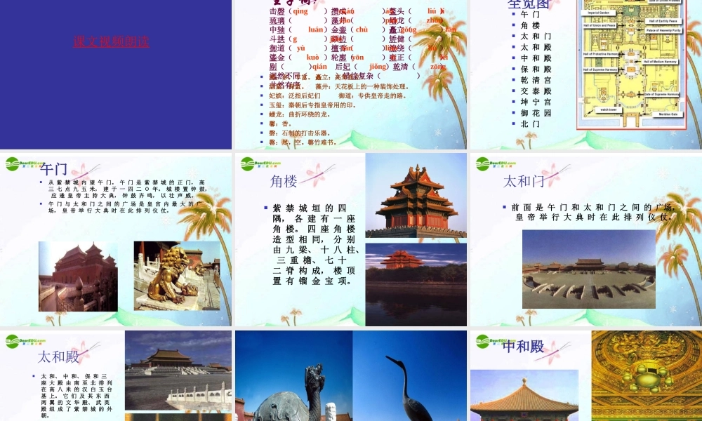 八年级语文上册(故宫博物院)课件 人教新课标版 课件