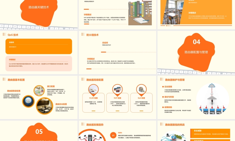 路由器工作原理和技术课件