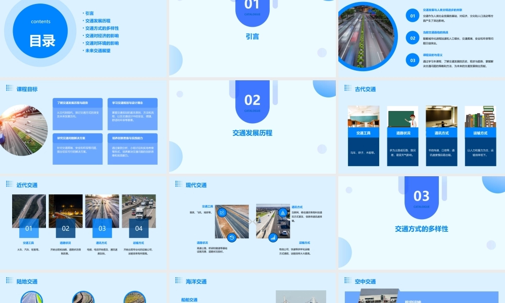 路越走越宽与四通八达的交通(整合版)课件