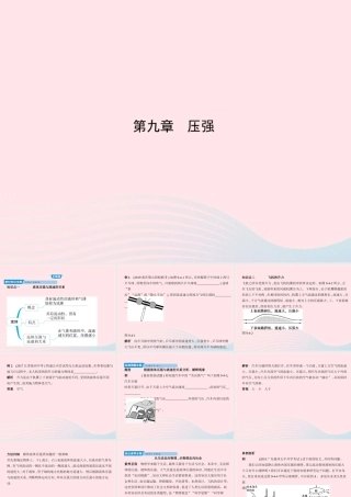 八年级物理下册 第九章 第4节 流体压强与流速的关系课件 (新版)新人教版 课件